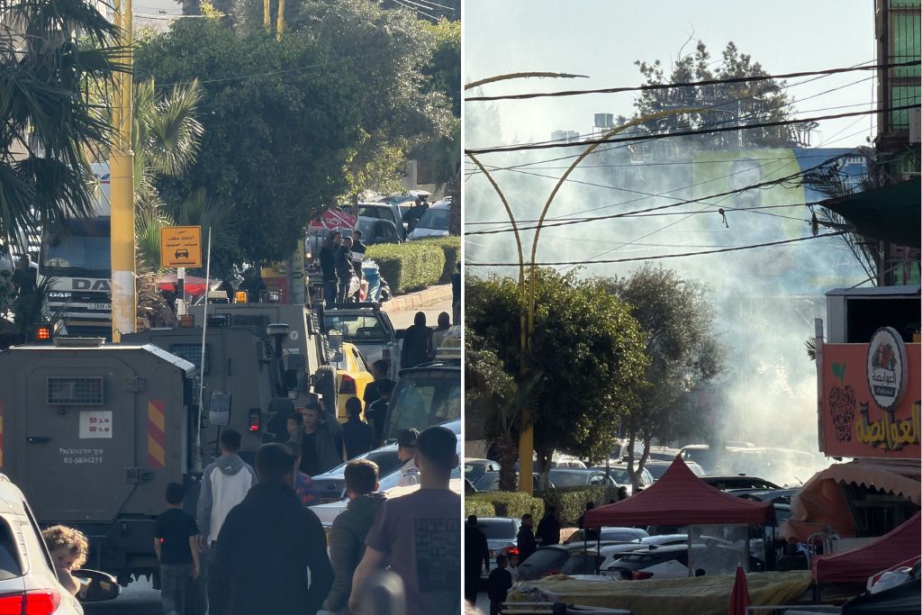 נפגעי שאיפת גז בפשיטה של כוחות הכיבוש על דאהריה