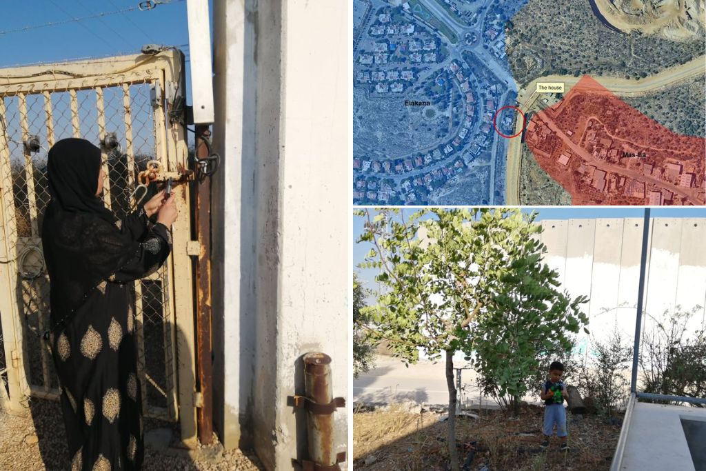 מונירה אל־עאמר, אישה שבונה כלכלה פרטית בין הגדר לשערים