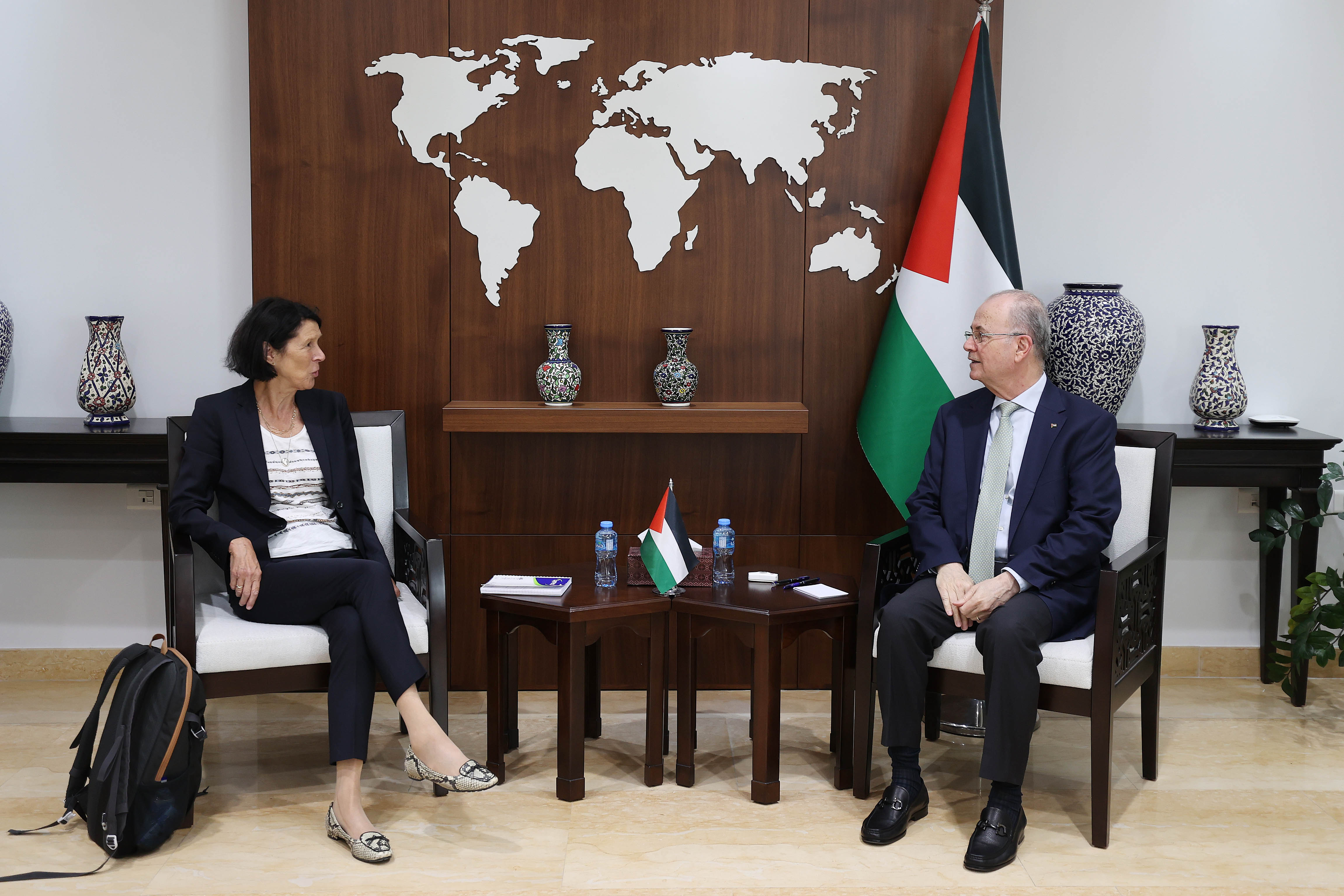 ראש הממשלה מוחמד מוסטפא: יש להגביר את הכנסת הסיוע ההומניטרי לעזה