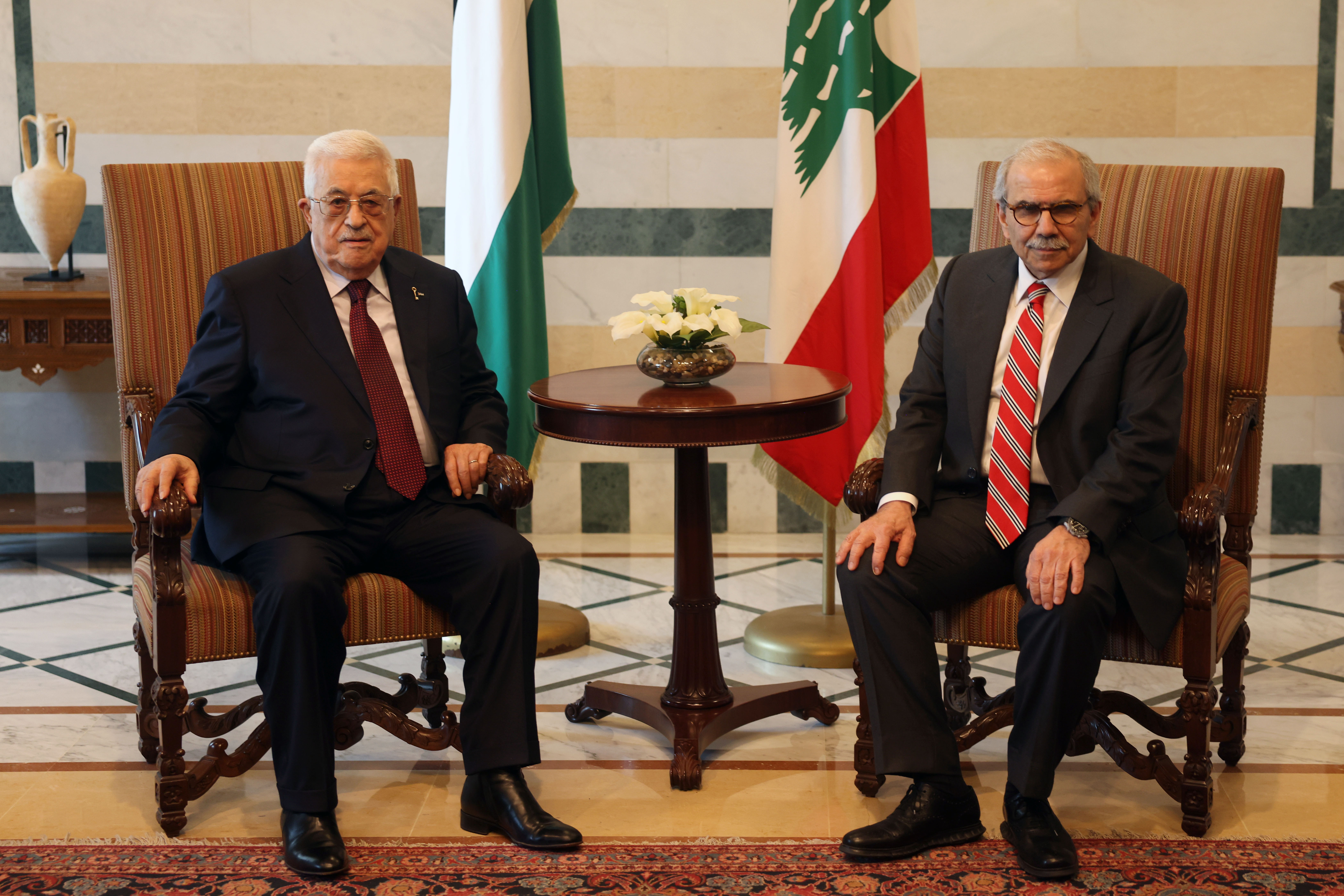 הנשיא נפגש עם ראש ממשלת לבנון