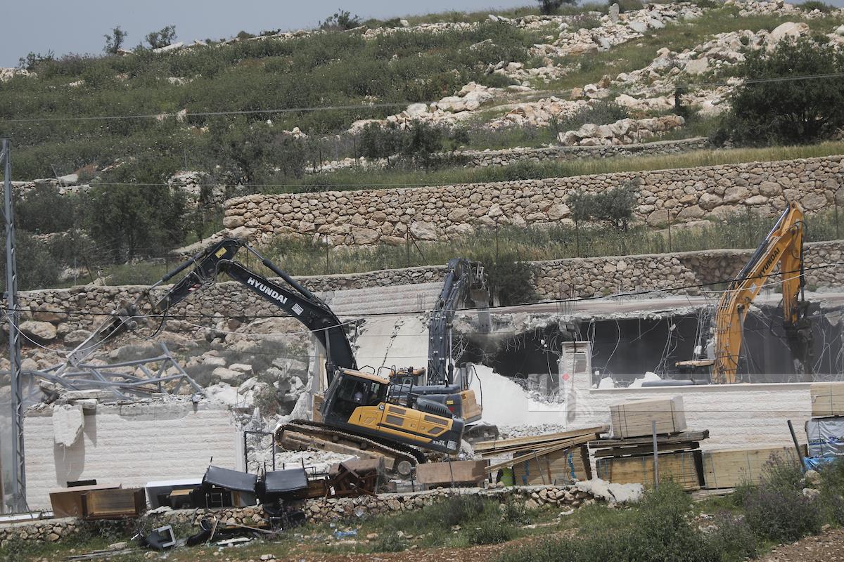 כוחות הכיבוש הרסו בית בכפר א־דיראת שביטא