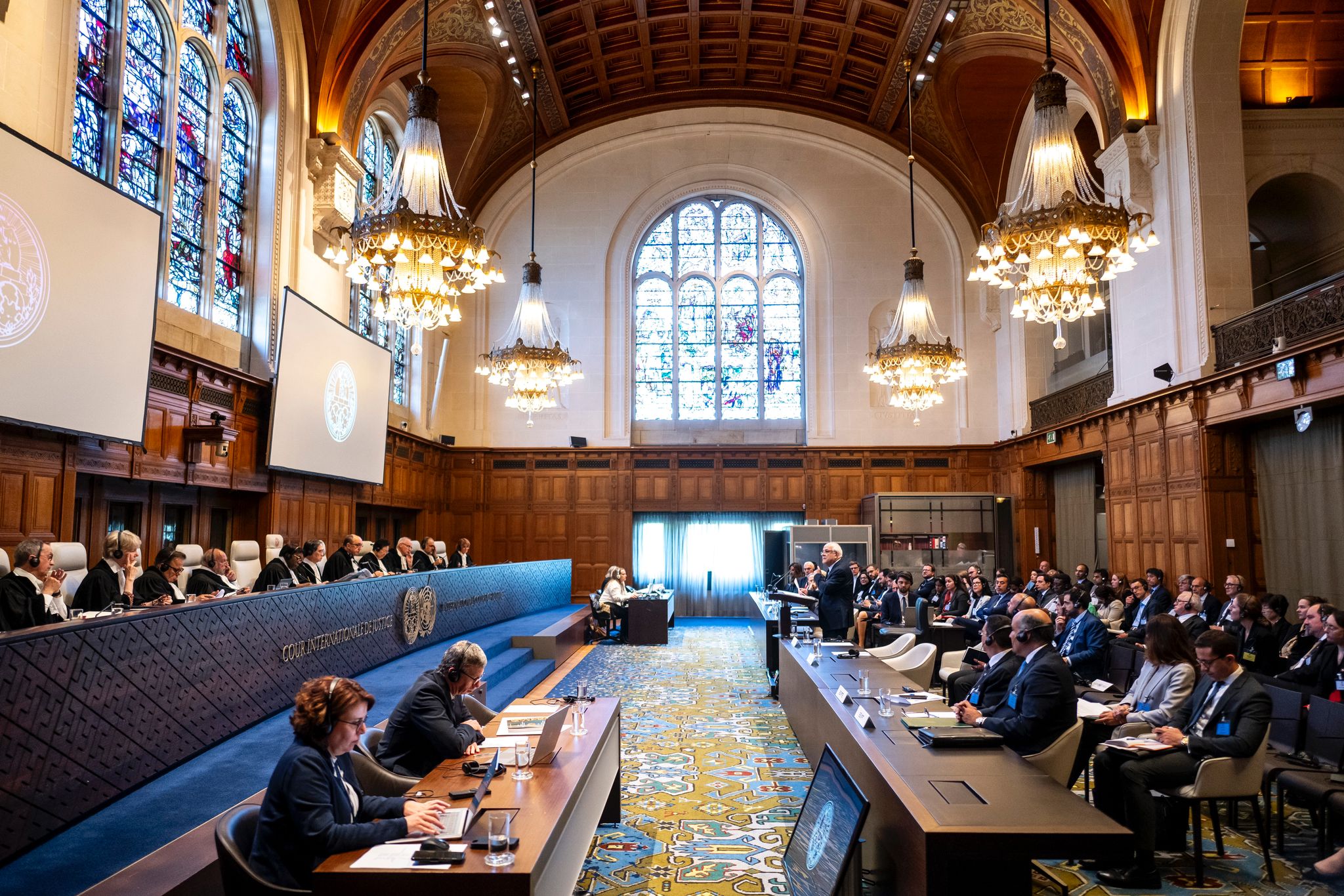 האג: נמשכות השימועים בנוגע לחובות ישראל כלפי האו"ם בשטחים הכבושים