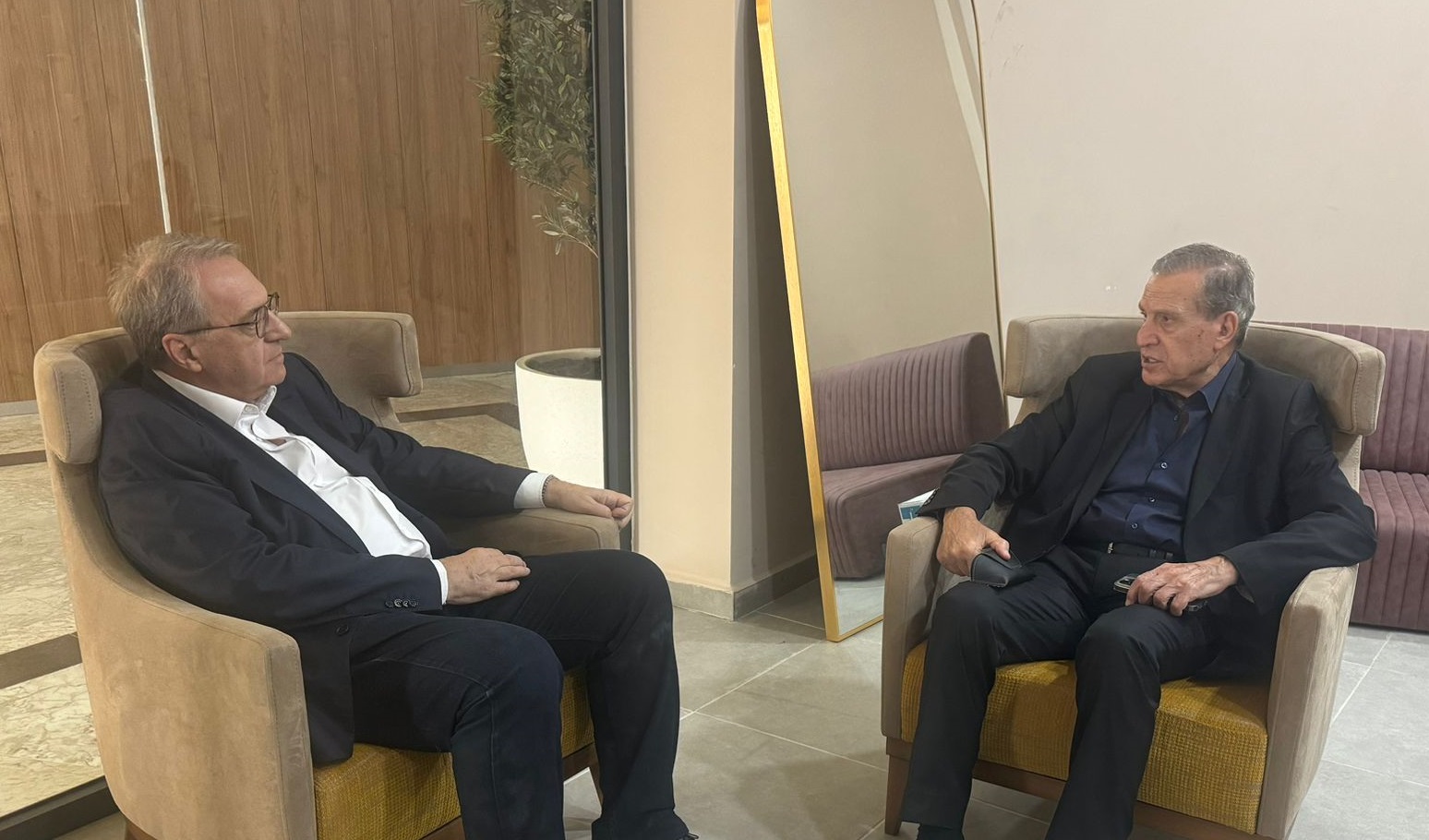 נביל אבו רדיינה נפגש עם השליח הרוסי למזרח התיכון בנואקשוט