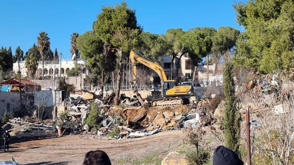 כוחות הכיבוש החלו בהריסת בית מאוכלס בתקוע שמדרום־מזרח לבית לחם