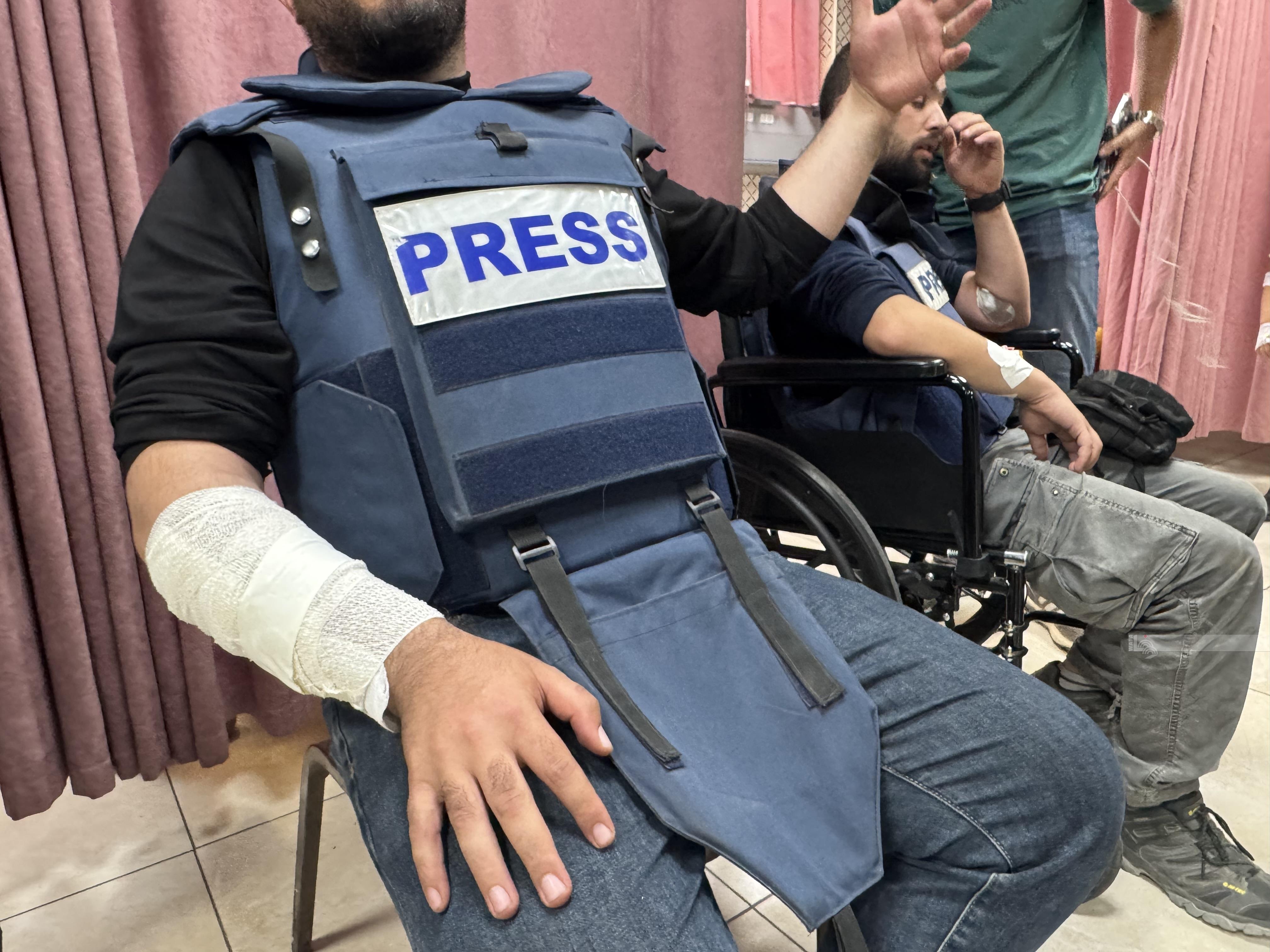 ארגון העיתונאים: 57 הפרות נגד עיתונאים פלסטינים בנובמבר 2025