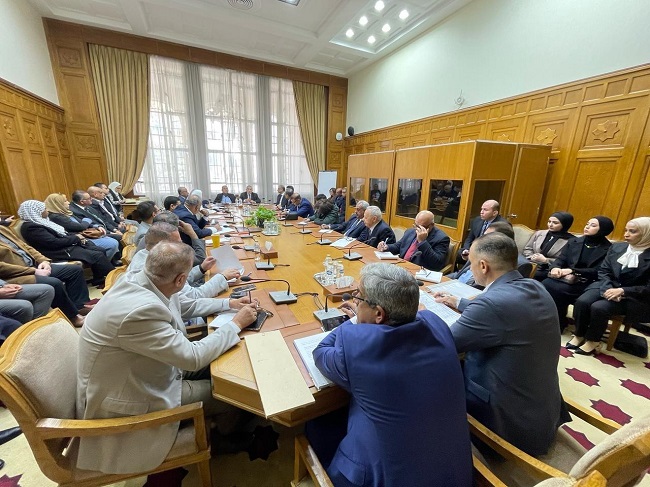 משלחת אש"ף לנציגי הליגה הערבית: יש להגביר את התמיכה בפלסטין ולבלום את פשעי הכיבוש