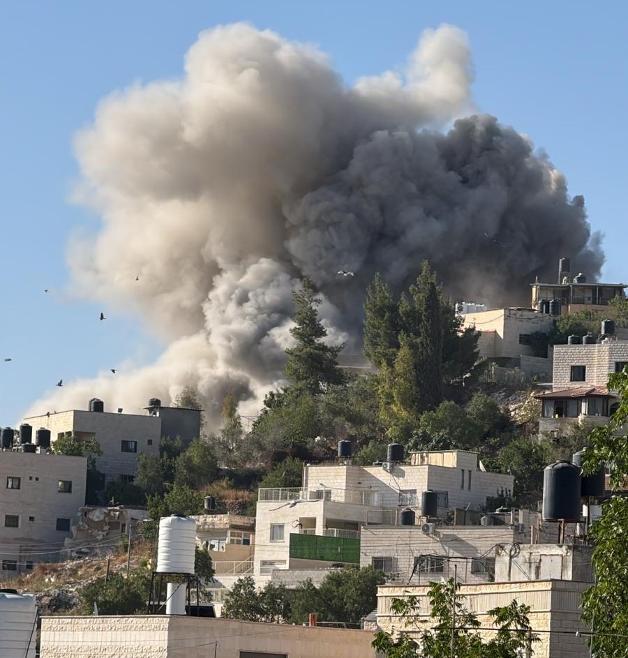 כוחות הכיבוש פוצצו שלושה בתים בכבאטיה שליד ג’נין