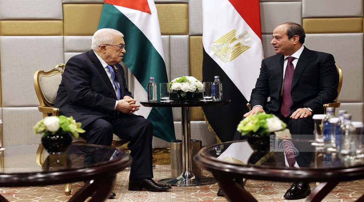 הנשיא אבו מאזן נפגש במוסקבה עם נשיא מצרים עבד אל-פתאח א-סיסי