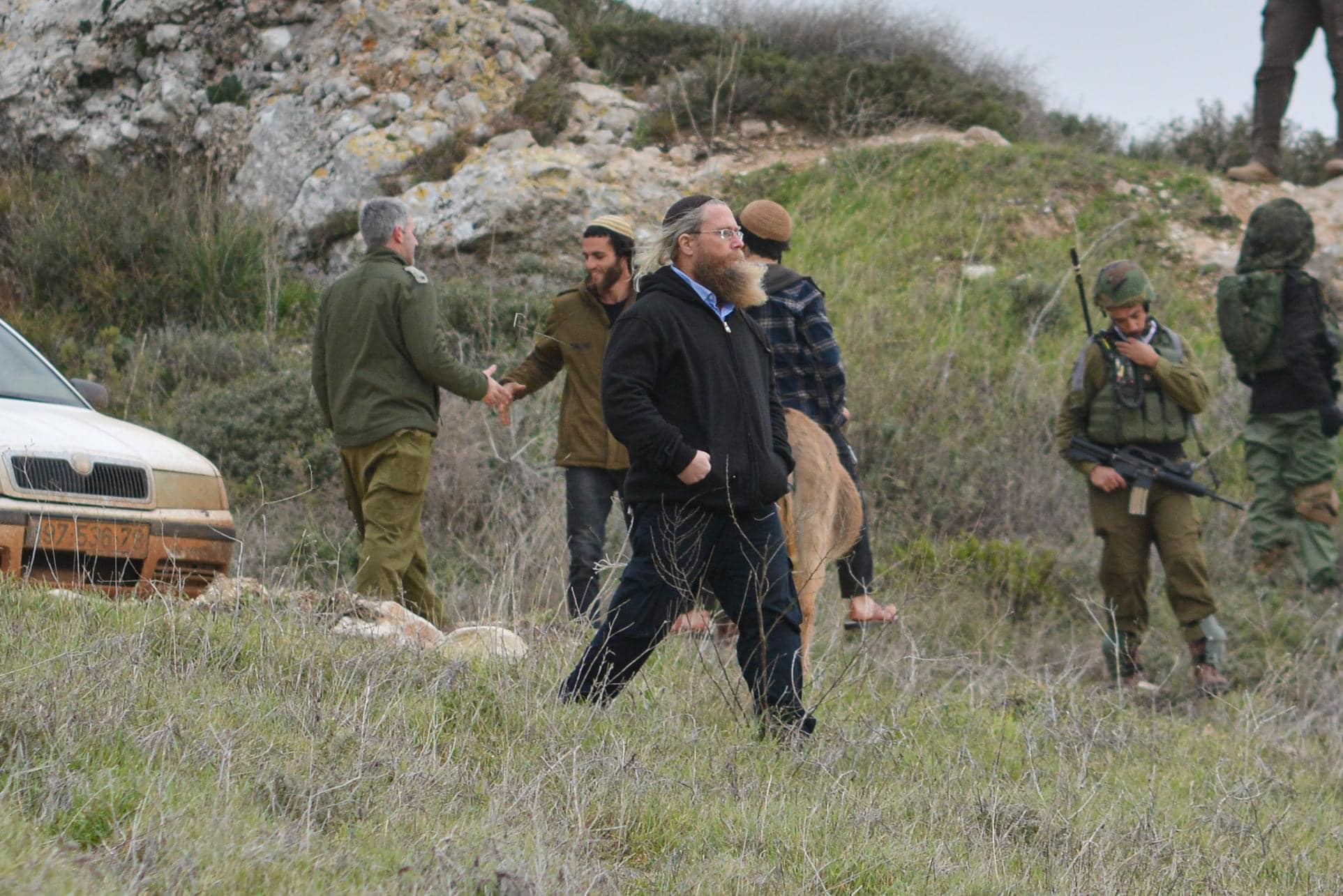 שיתוף פעולה בין הצבא לפורעים מגבעת רונן