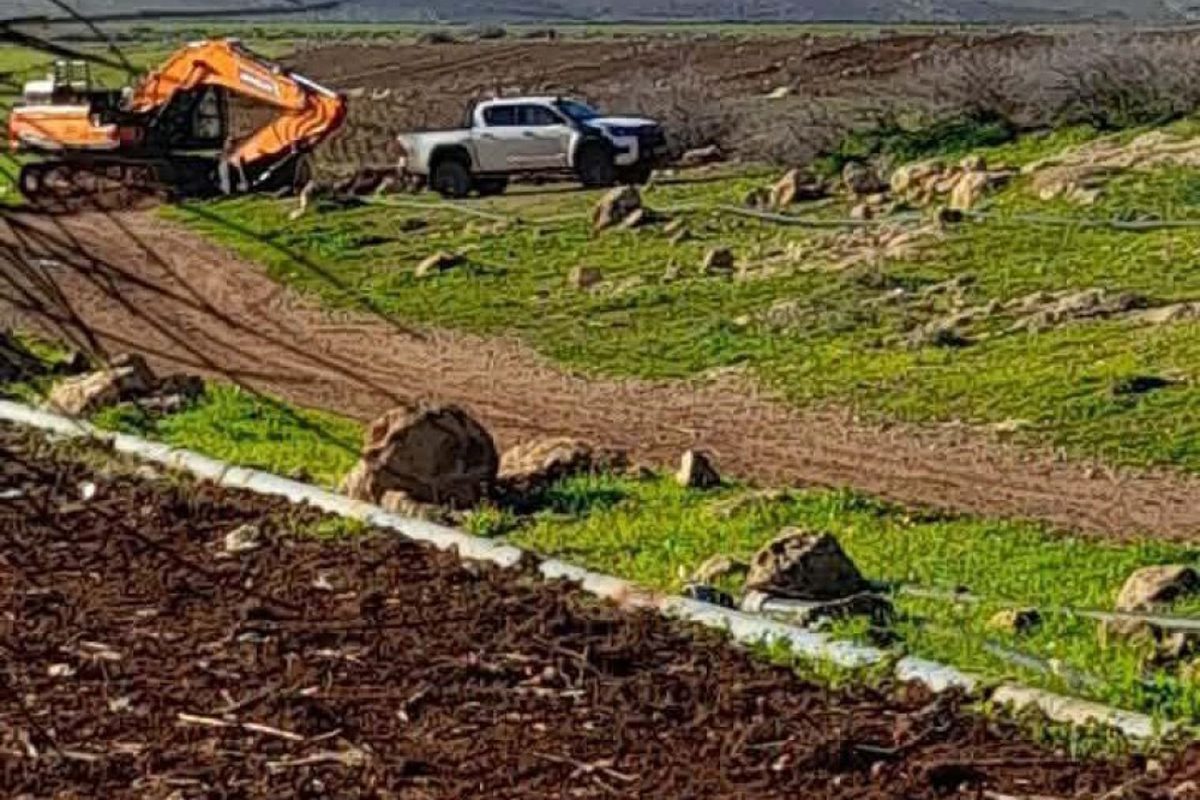 כוחות הכיבוש הרסו קווי מים ממזרח לטמון