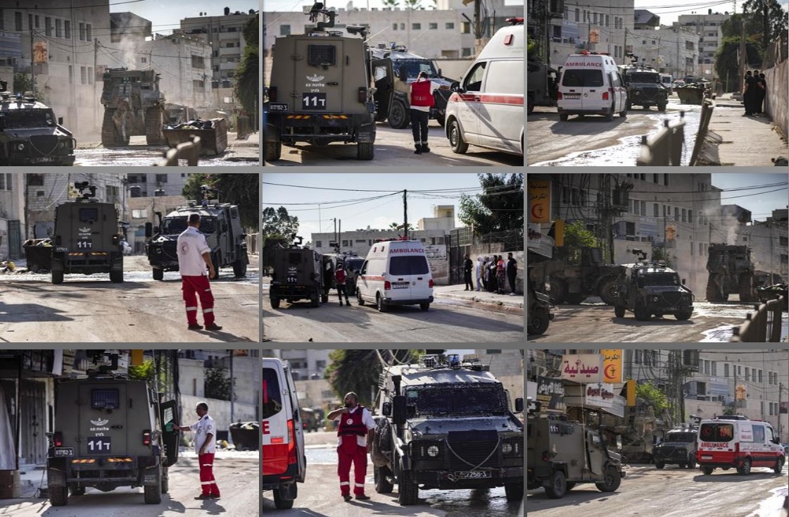 כוחות הכיבוש ממשיכים במתקפה על ג'נין וטולכרם, מתפנים מטובאס