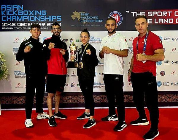 גאווה: פלסטינית אלופת אסיה בקִיקְבּוֹקְסִינג