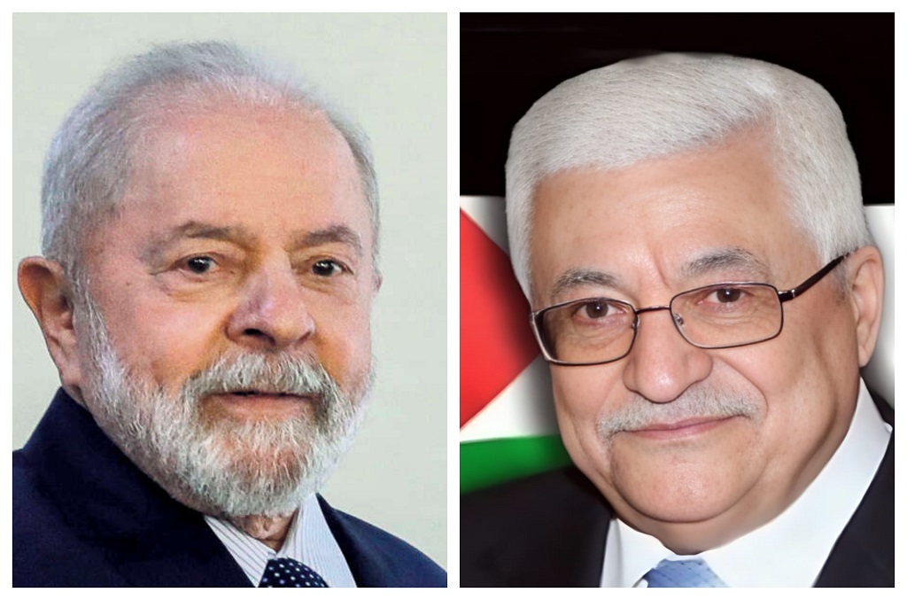עבאס בירך את לולה דה סילבה על בחירתו לכהונה רביעית והודה לברזיל על תמיכתה בפלסטין