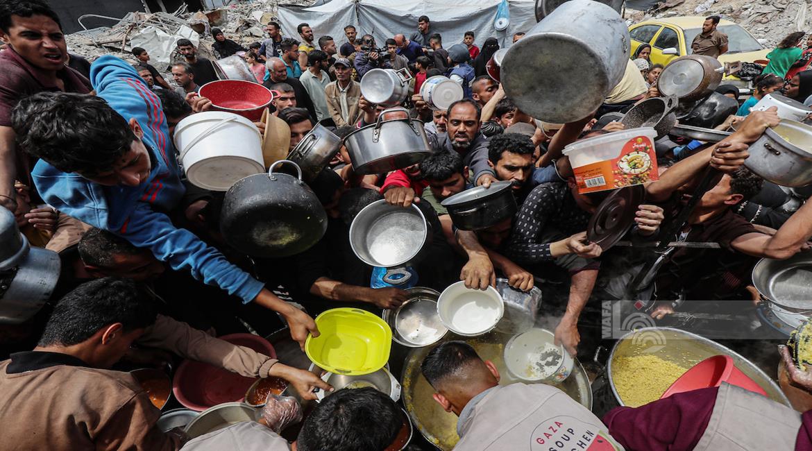 שיני הרעב ננעצות בגופות תושבי עזה