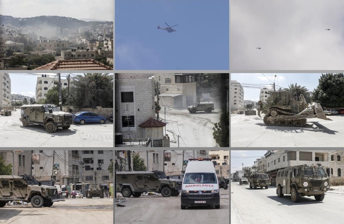 כוחות הכיבוש ממשיכים לתקוף את ג'נין ומחנה הפליטים שלה