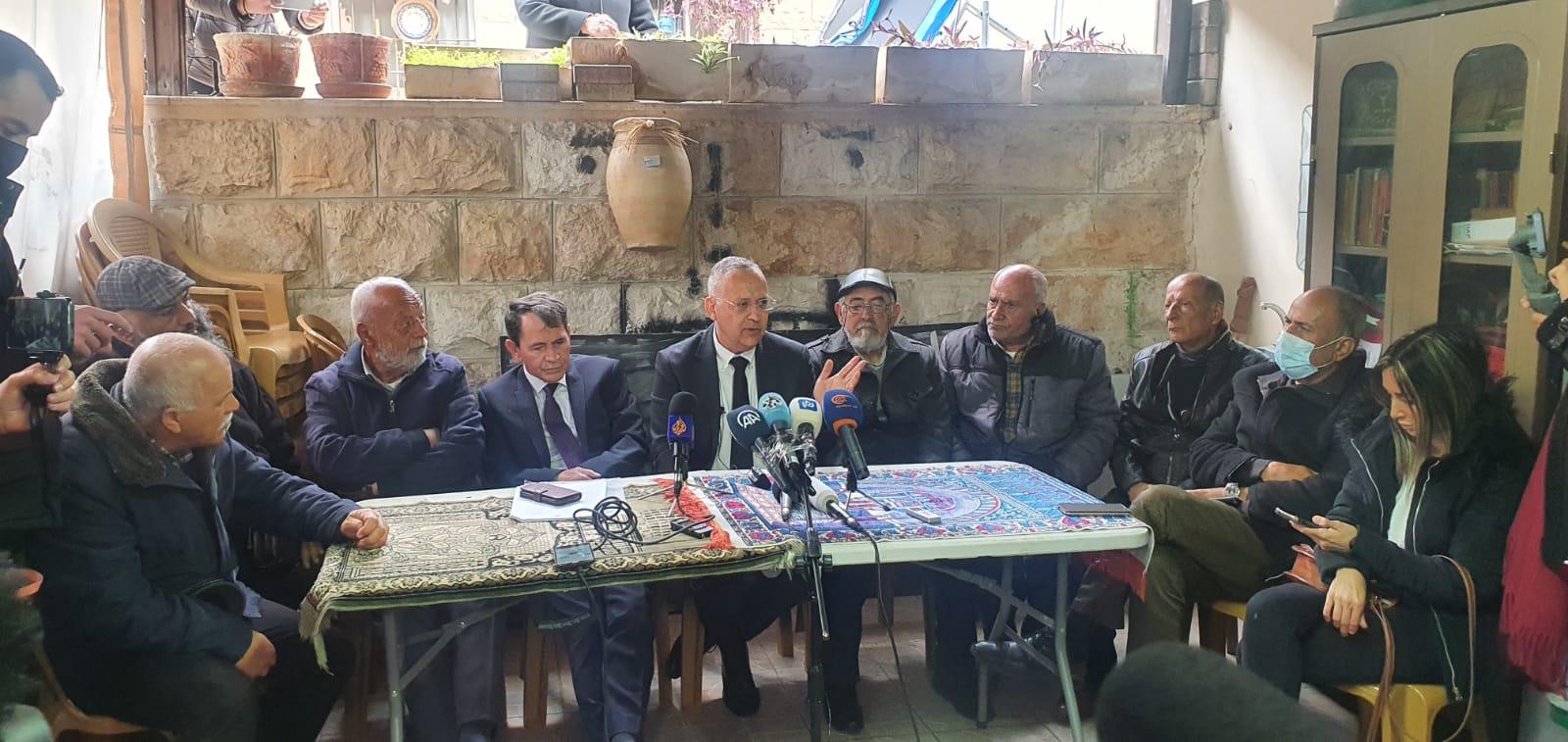 בעלי הבתים בשייח' ג'ראח מודים לממשלת ירדן