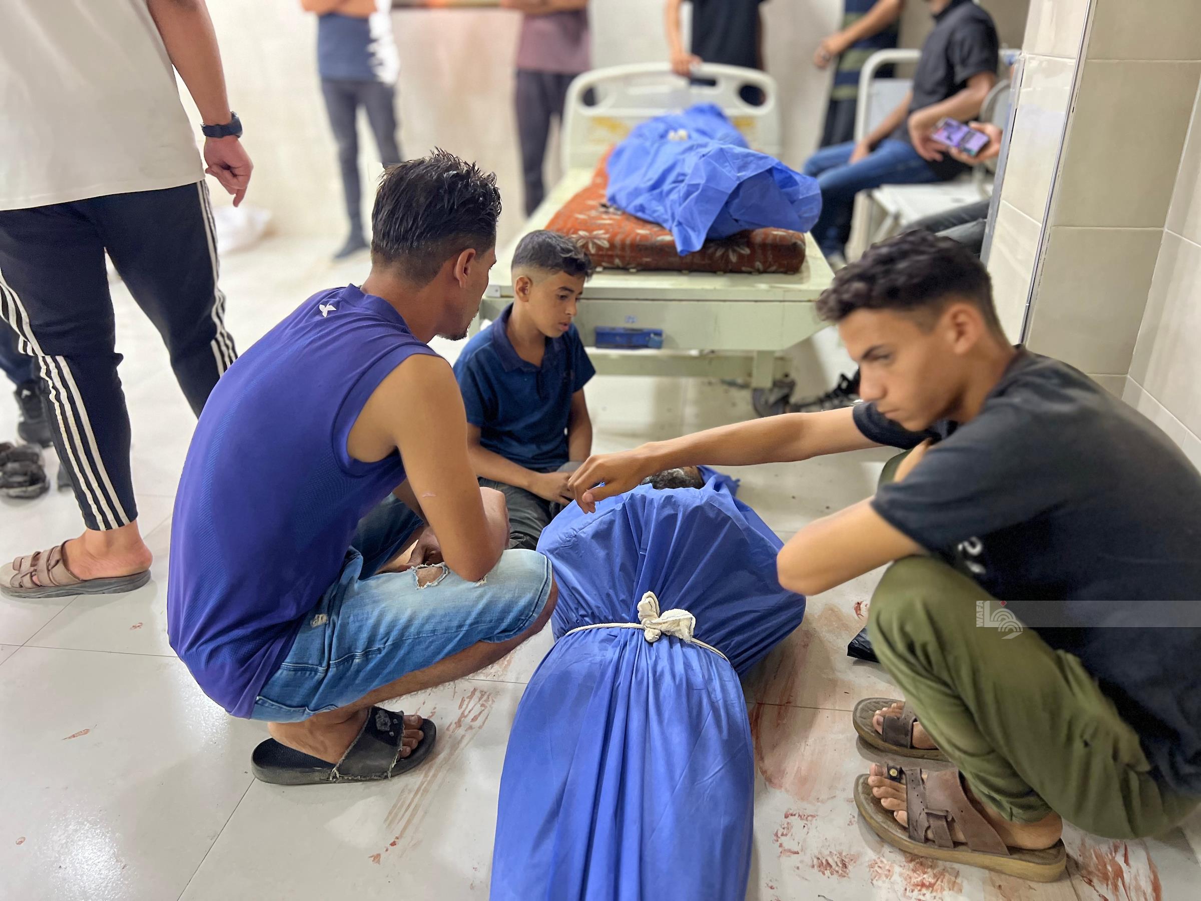 אם ובנה נהרגו בתקיפה של כוחות הכיבוש בעיר עזה