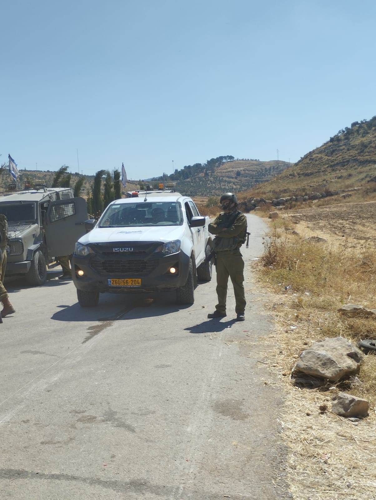 מתנחלים פלשו לאזור בריכות סולימאן מדרום לבית לחם