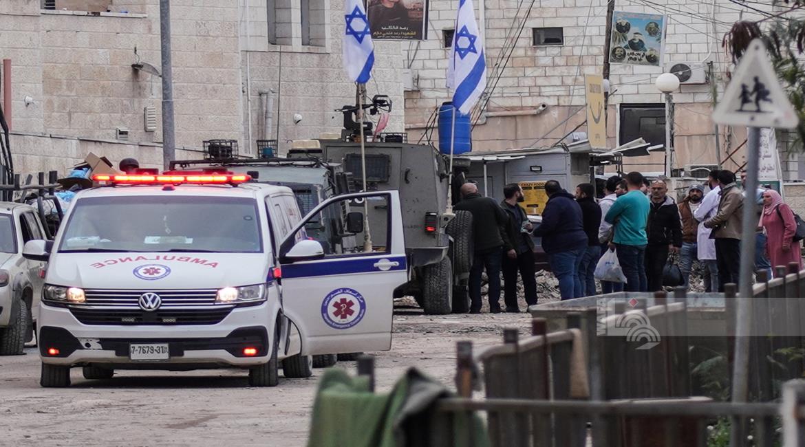 קשיש נפצע מירי כוחות הכיבוש במחנה הפליטים בג'נין