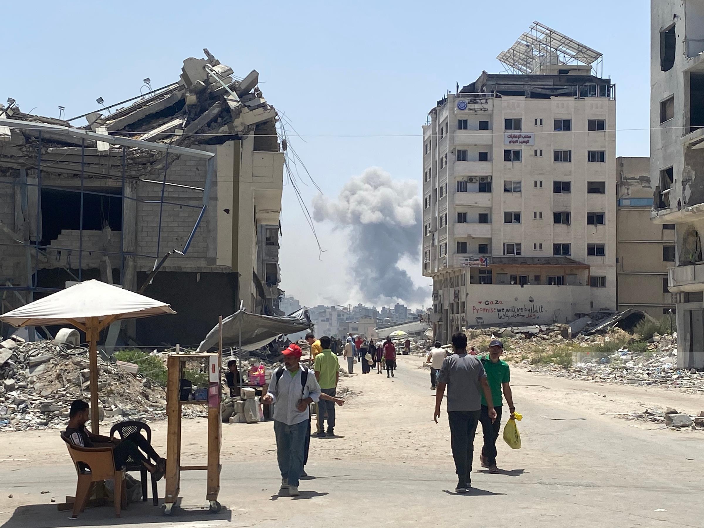 שני פלסטינים נהרגו בתקיפת כוחות הכיבוש במרכז רצועת עזה
