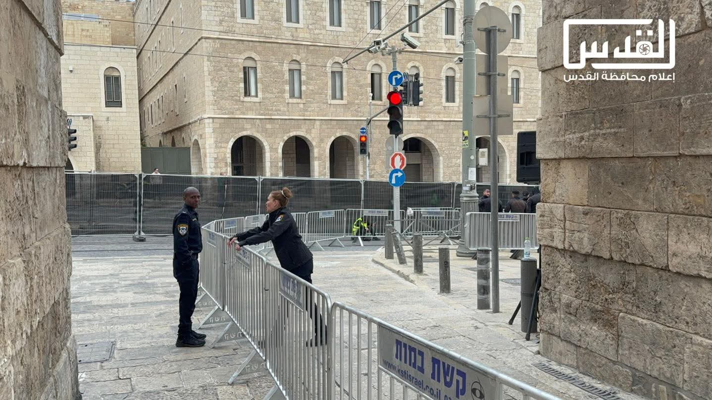 כוחות הכיבוש הפכו את ירושלים לאזור צבאי סגור במהלך טקסי "שבת האור"