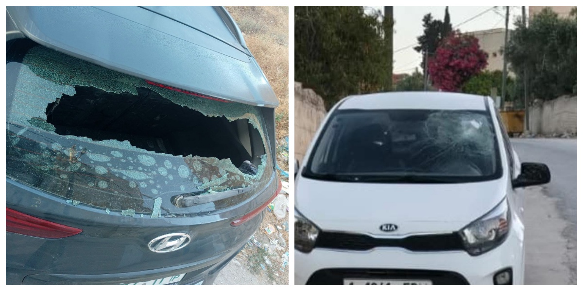 מתנחלים תקפו בית וניפצו שמשות של ארבע מכוניות בקפל חארס שבצפון סלפית