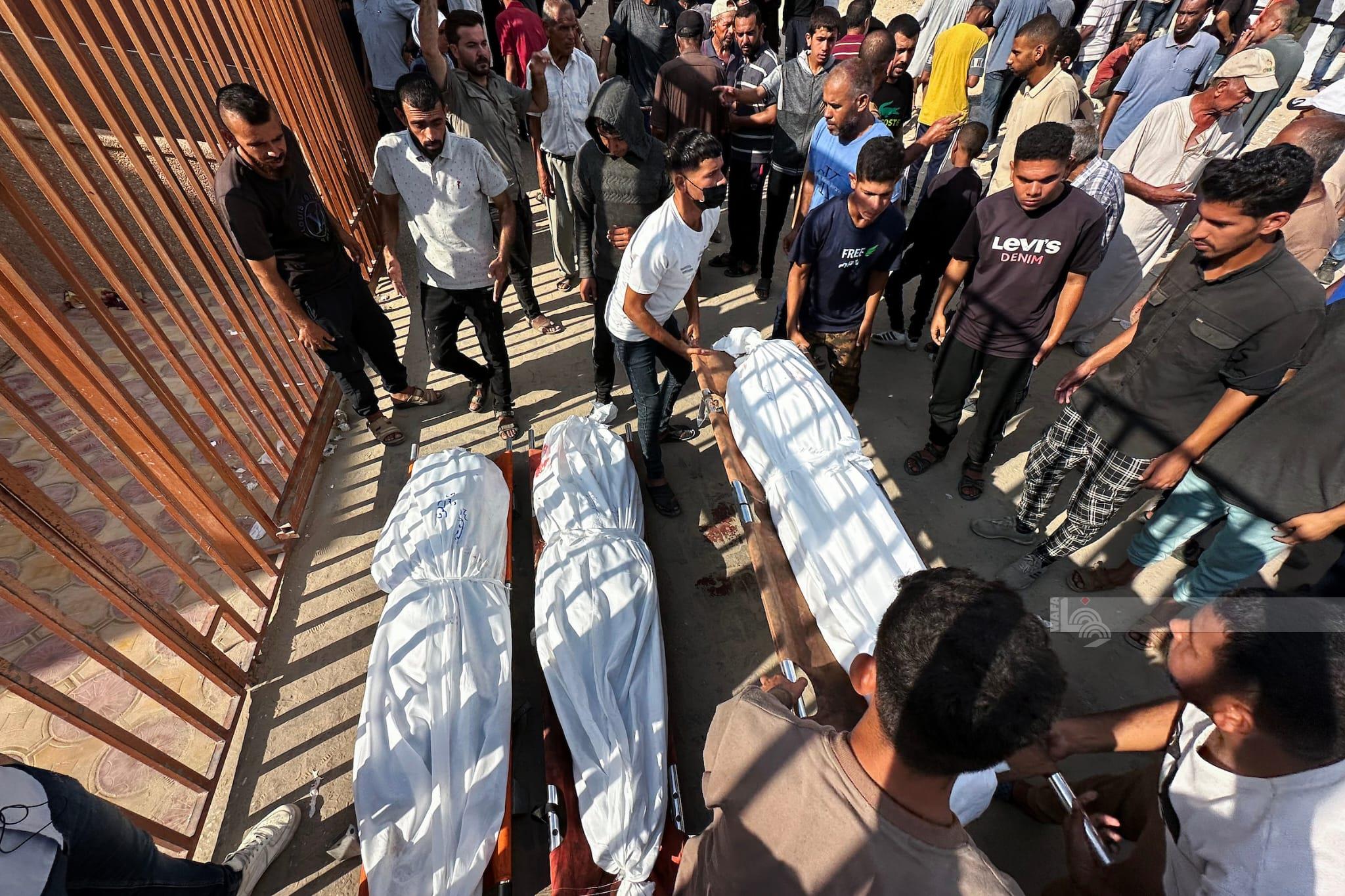 שלושה הרוגים בהפצצה של כוחות הכיבוש על ג'באליה א-נזלה בצפון רצועת עזה