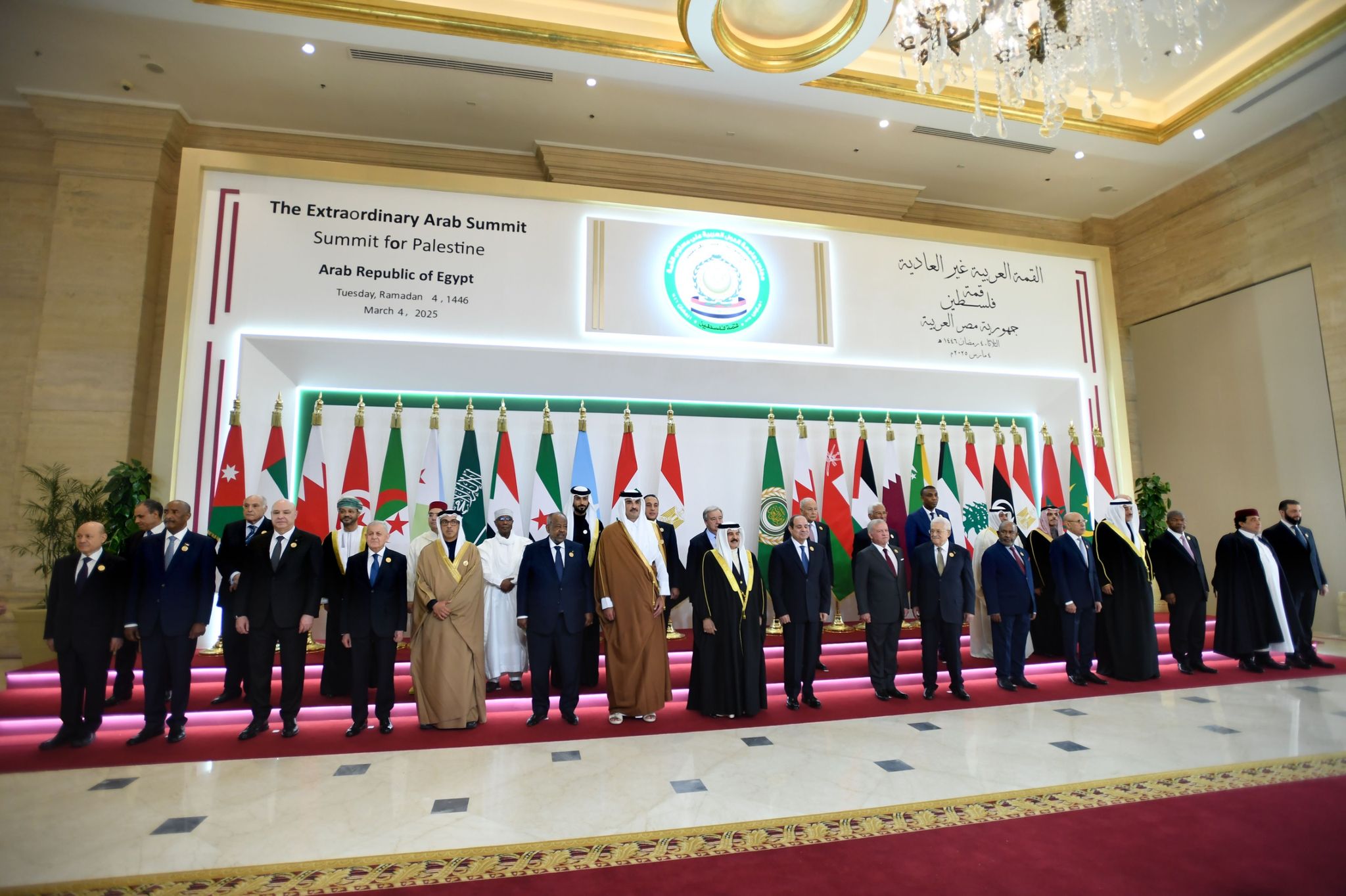 הפסגה הערבית: תמיכה מלאה במדינת פלסטין והתנגדות תקיפה לניסיונות חיסול הסוגיה הפלסטינית