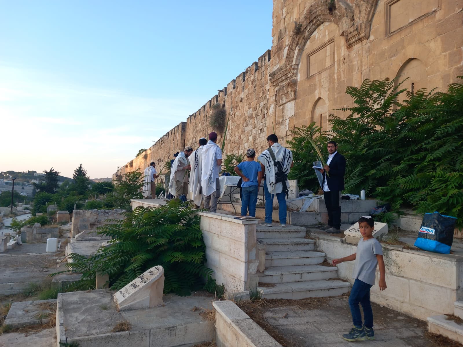 מתנחלים חיללו את בית הקברות באב א־רחמה הסמוך למסגד אל־אקצא
