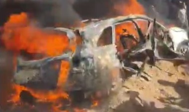 פלסטיני נהרג בתקיפת רכב בעיר עזה