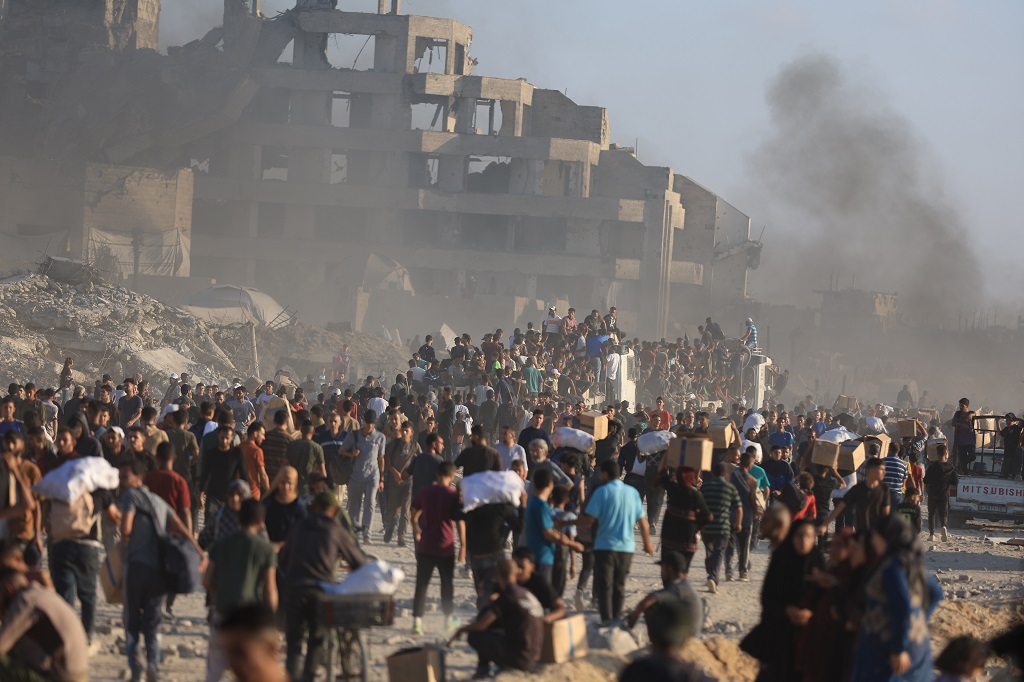 חמישה הרוגים ועשרות פצועים מאש כוחות הכיבוש בעת המתנה למזון מצפון רפיח