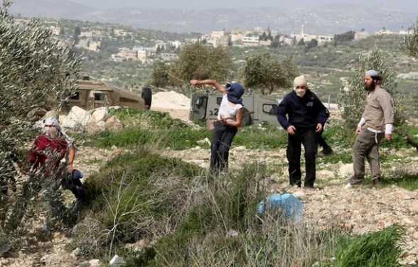 מתנחלים השחיתו עמודי חשמל במאדמא וניתקו את הזרם בצפון הכפר