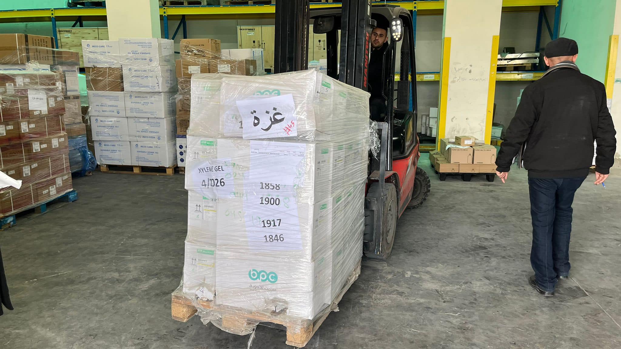 משלוח תרופות וציוד רפואי חירום הגיע לצפון רצועת עזה