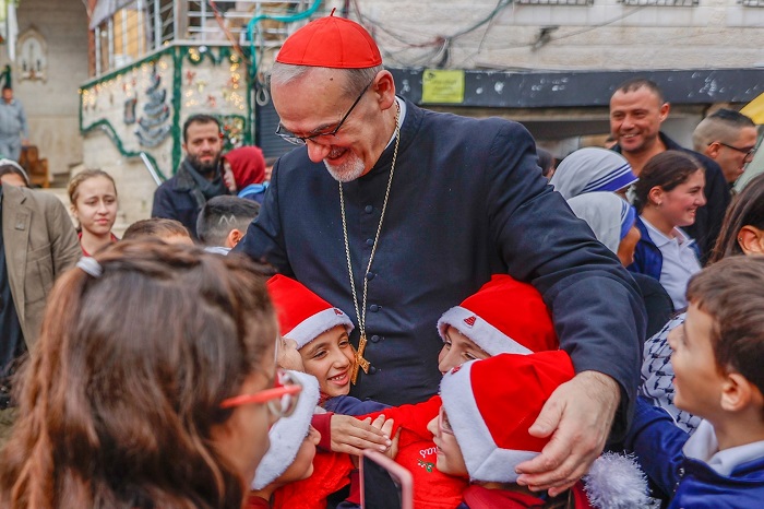 פטריארך הלטינים של ירושלים מעזה: נשקם את הבתים והבתי־ספר ולא נעזוב