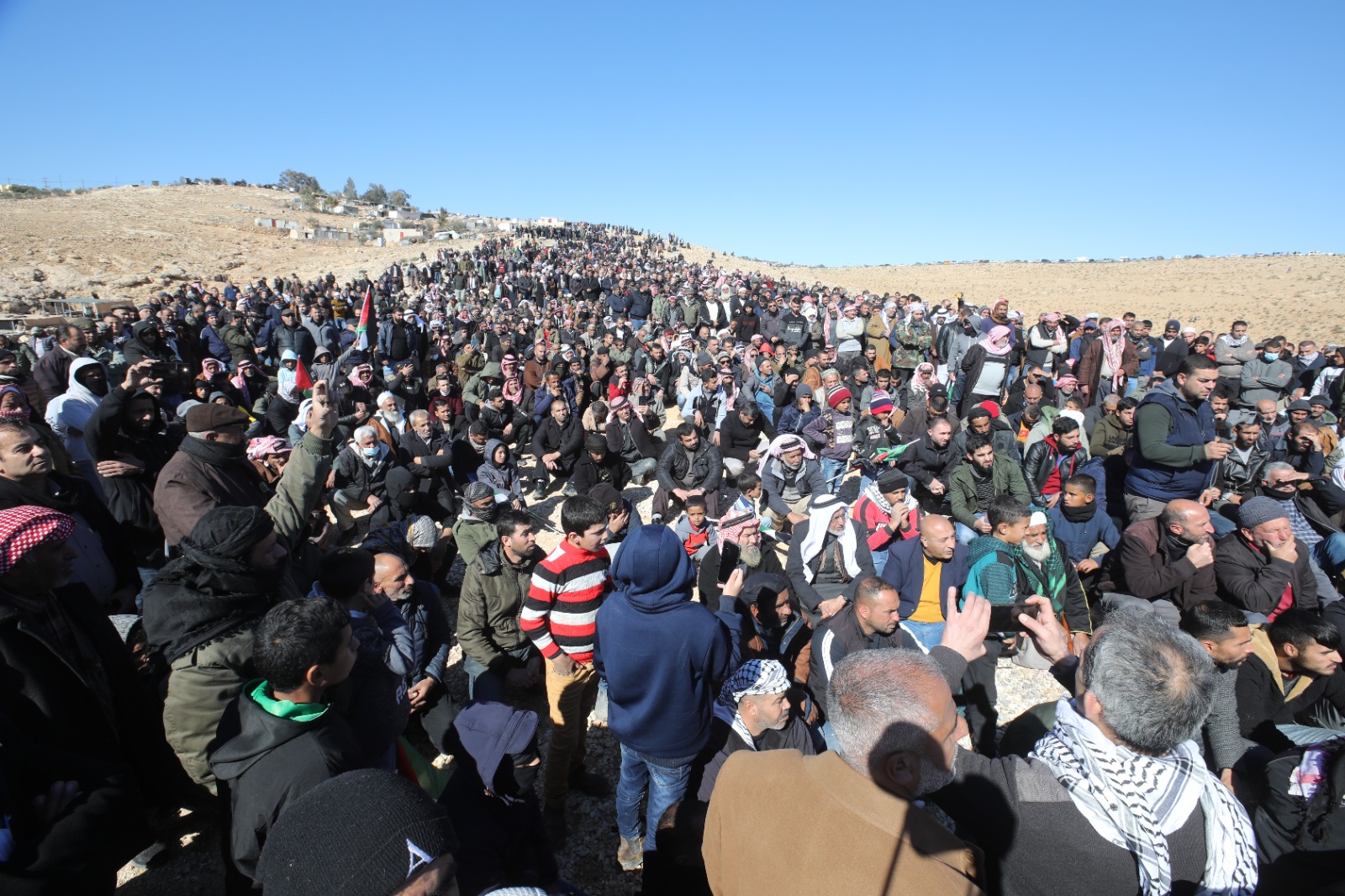 אלפים בהלוויית הקשיש שנדרס בידי גרר בשירות משטרת ישראל