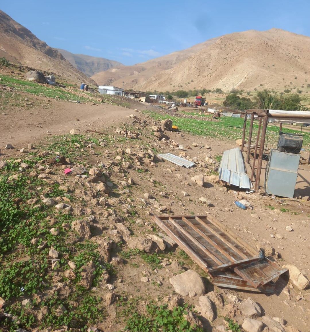 כ־20 משפחות גורשו בכפייה מ-"שלאל אל-עוג'א" מצפון ליריחו