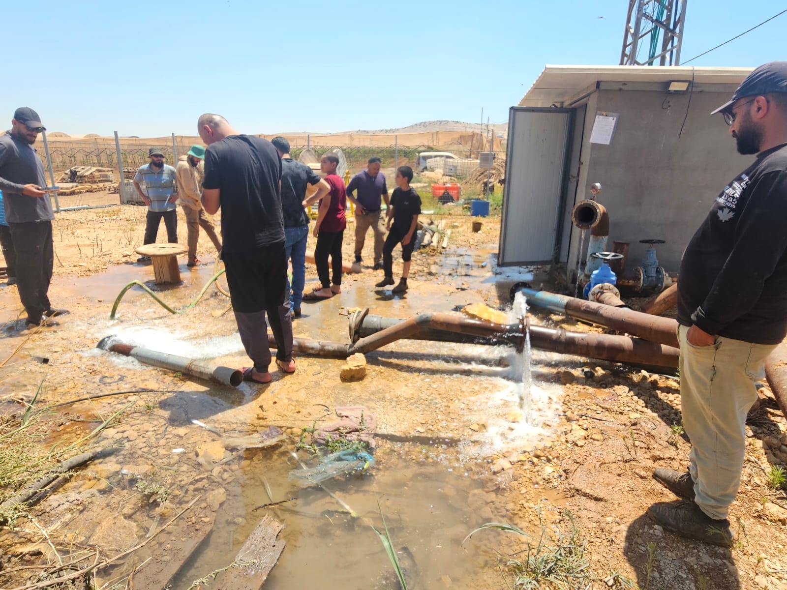 עאטוף: הבארות הושבתו והחקלאות נאבקת בצמא