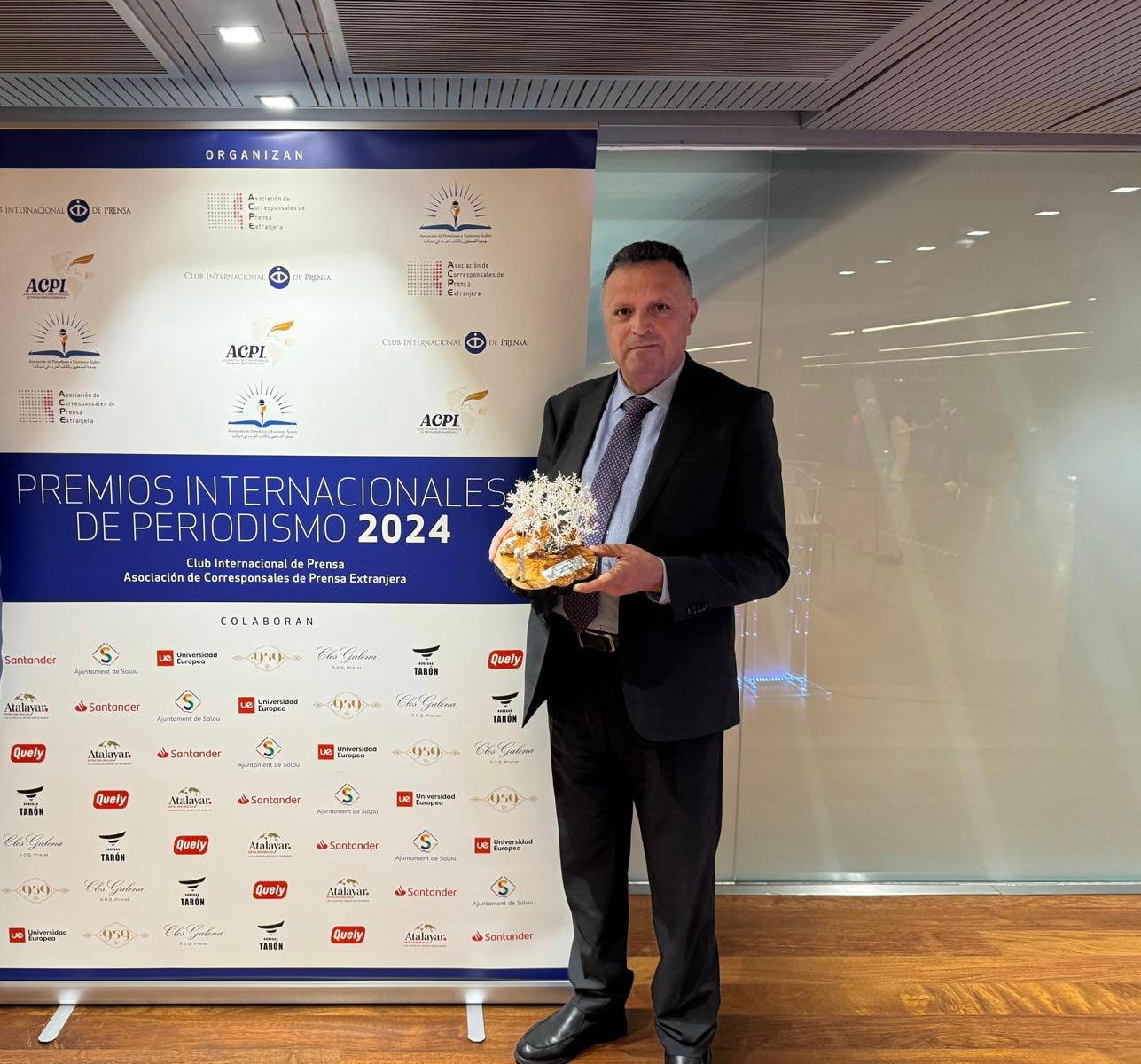 הפרס הבינלאומי הוענק לפלסטינים על תפקידם בחשיפת האמת תחת הכותרת "שהידים של האמת"