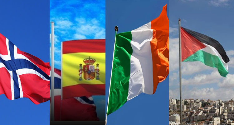 נורבגיה וספרד מכירות באופן רשמי במדינת פלסטין 