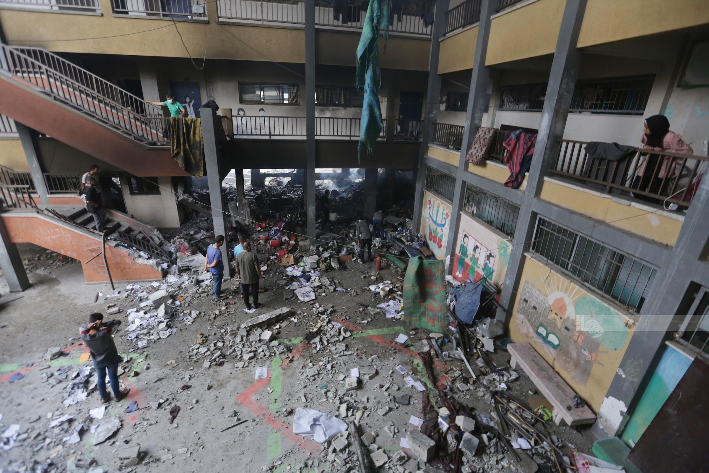 מספר הרוגים ופצועים בהפצצת בית ספר המשמש מקלט בצפון עזה