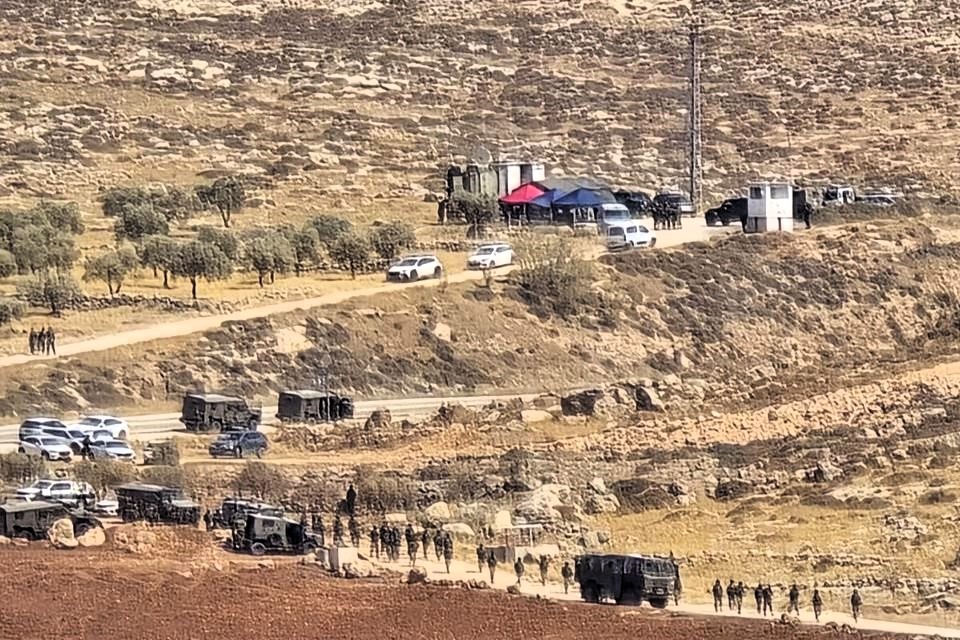 כוחות הכיבוש ערכו חקירות שטח לעשרות תושבים באל־מוגייר, דיר אבו משעל וג'מאלא