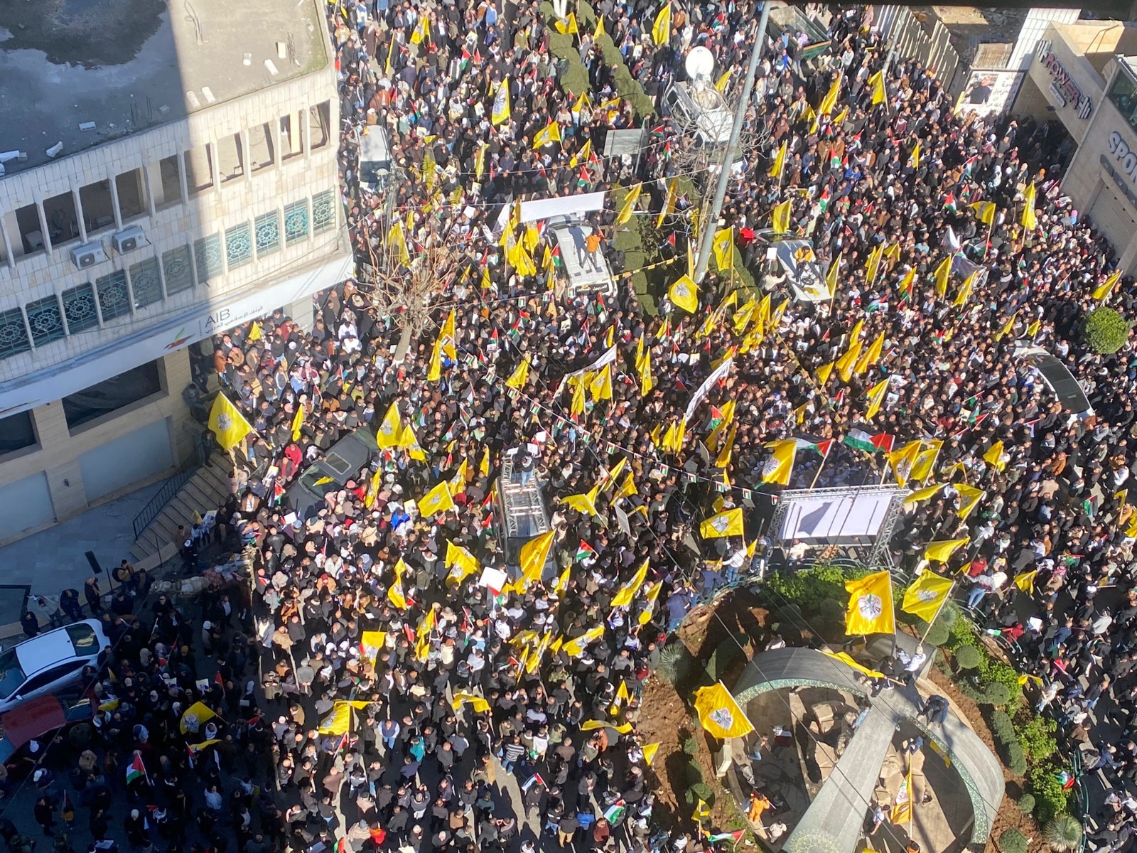 אלפים הפגינו בחברון לתמיכה בכוחות הביטחון ובקריאה לסיום הכאוס הביטחוני בג'נין