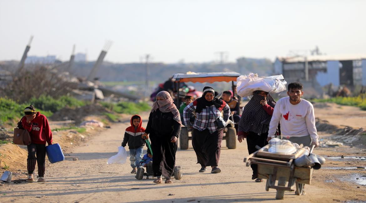 אוצ’ה: יותר מ־470 אלף נעקרו צפונה מאז הפסקת האש בעזה