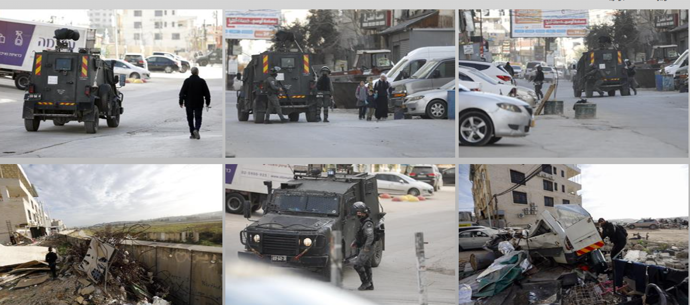 עם המשך המתקפה זה היום השני: כוחות הכיבוש מסרו צווי הריסה לחנויות מסחריות בסביבת מחנה קלנדיה