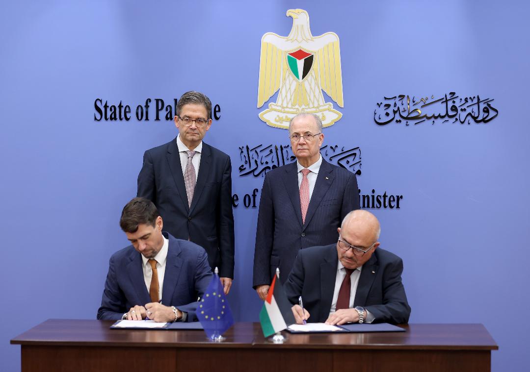 חתימת החבילה השביעית בתוכנית פיתוח אזור "ג'" במימון האיחוד האירופי והממשל הגרמני