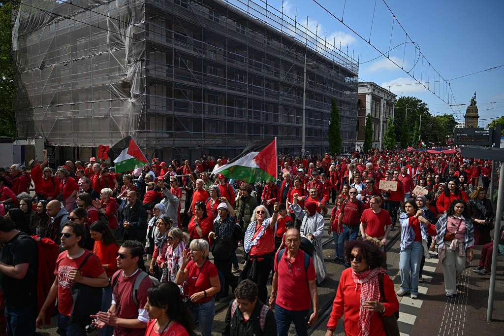 הפגנות ברחבי העולם נגד המתקפה בעזה: קריאה להפסקת אש ולהעמדה לדין של ישראל