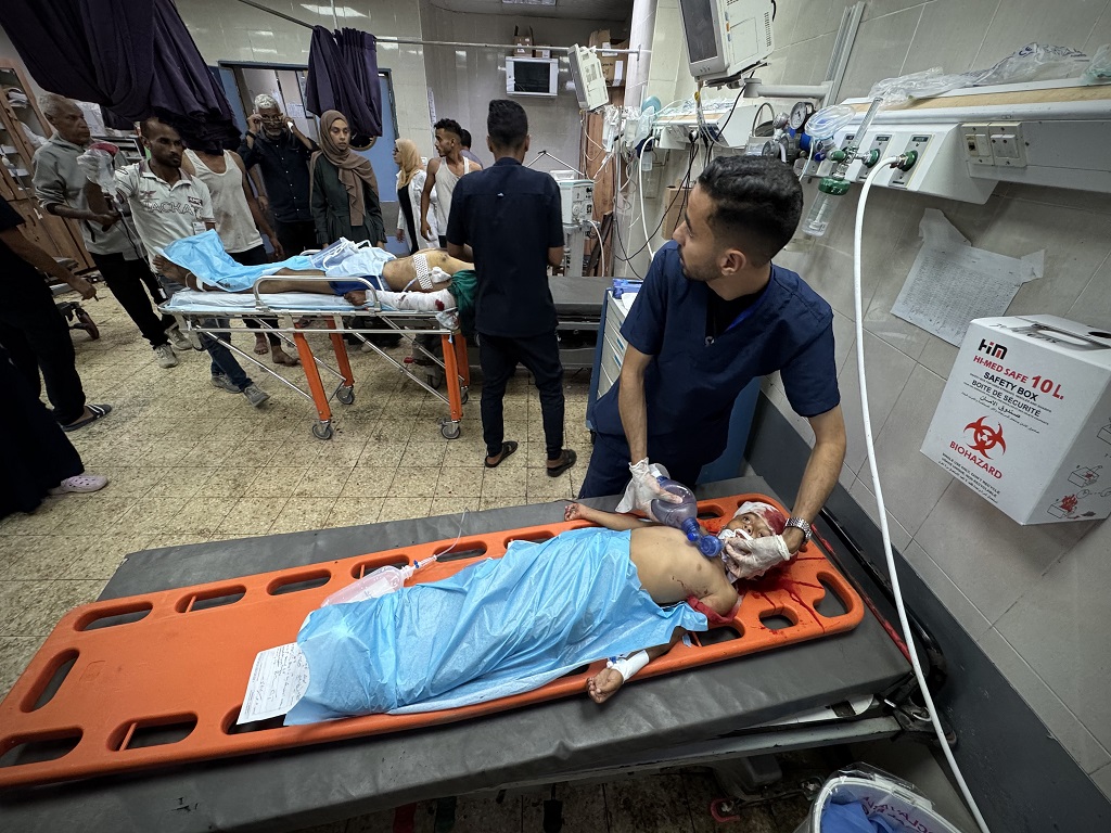 ארבעה ילדים אחים נהרגו בתקיפת כוחות הכיבוש על אוהל עקורים ממערב לח'אן יונס