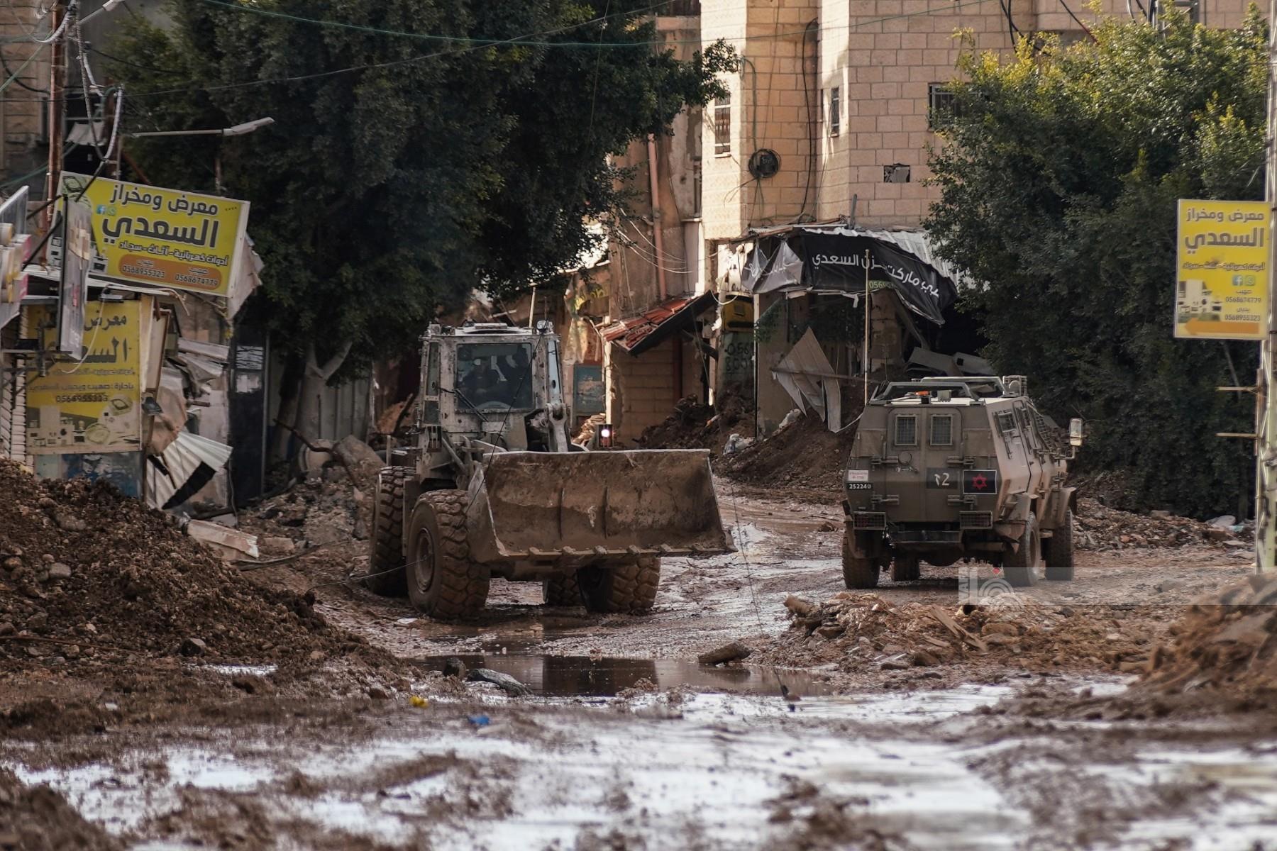 אונר"א: כוחות הכיבוש הורסים אזורים בצפון הגדה ומאלצים פלסטינים לעזוב בכפייה