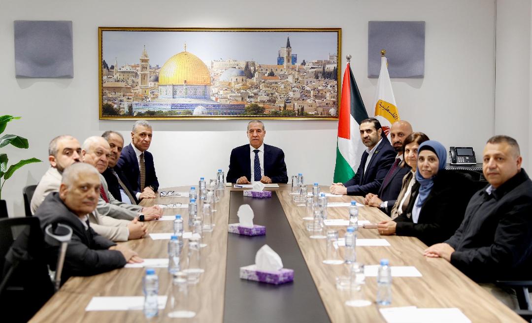 א־שייח נפגש עם ראש עיריית אל־בירה