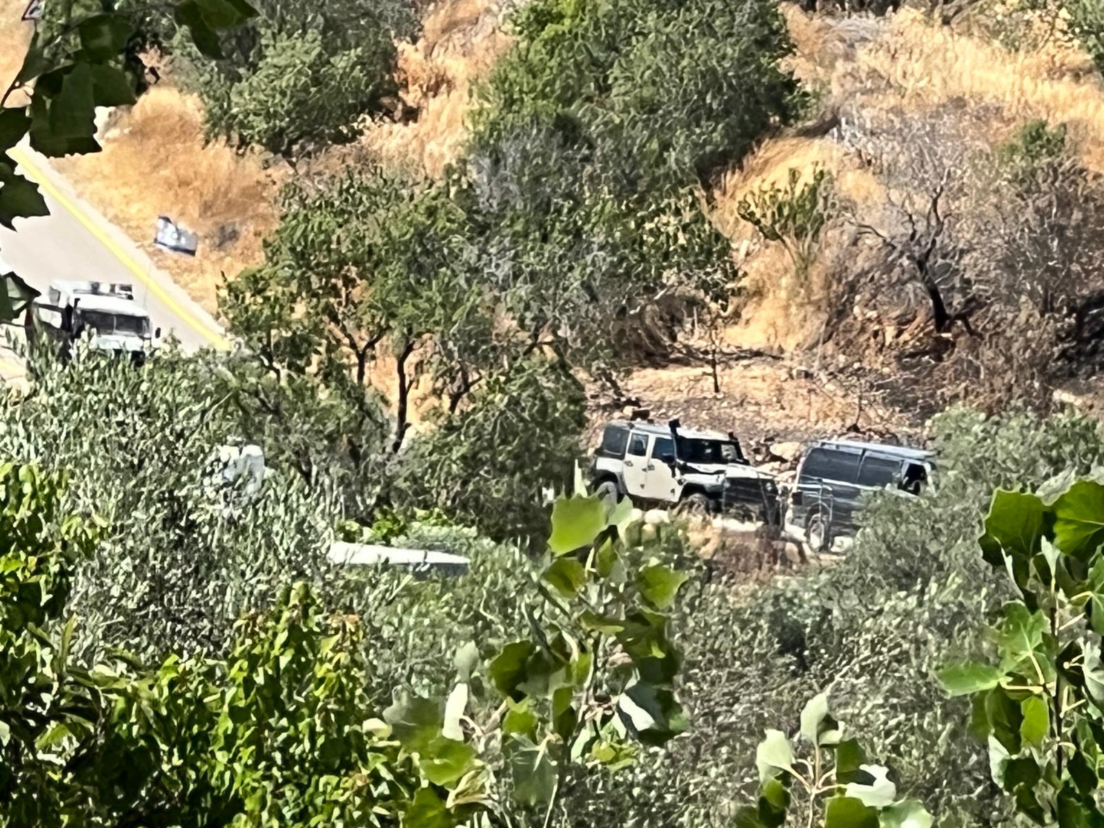 כוחות הכיבוש פלשו לאתרים הארכיאולוגיים בכראווה בני חסאן שבמערב סלפית